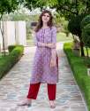 Designer Block Printed Kurti 