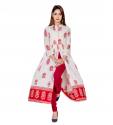 white-and-red-front-slit-kurti
