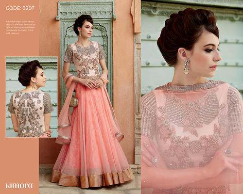 Anarkali Floor length Suits by Poddar Saree Center