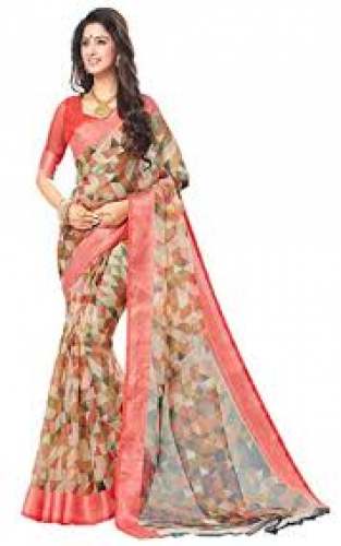 Printed Organza Sarees