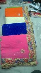Jaipuri Gota Work Saree
