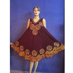 Batik Umbrella Dress