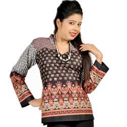 Cotton Ladies Jaipuri Print Top