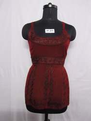 Rayon Acid Wash Mini Dress