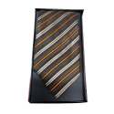 Striped mens tie