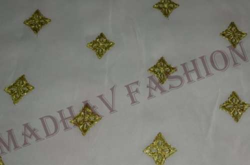 Fancy Embroidery Jari Work Fabrics