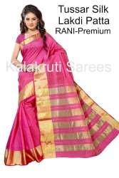 Tussar Silk Saree
