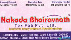 Nakoda Bhairavnath Tax Fab Pvt Ltd logo icon