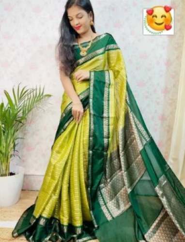 Banarasi Silk Saree For Women by Super Fine Fabrics