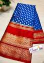 Buy Tanvi Brand Silk Banarasi Saree thumb 1
