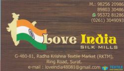 Love India Silk Mills logo icon