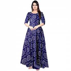 Bandhani Women's Maxi Dress