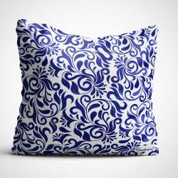 Ethnic Digital Print Cushion Cover with Filler
