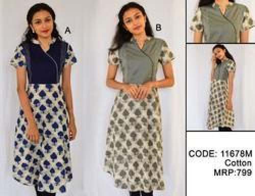 ladies printed kurti