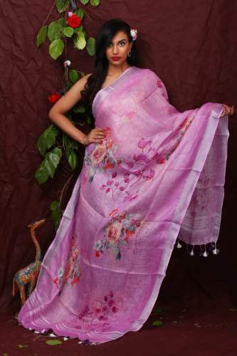 Fancy Linen Printed Duppata