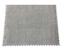Plain Grey Linen Fabric For Table