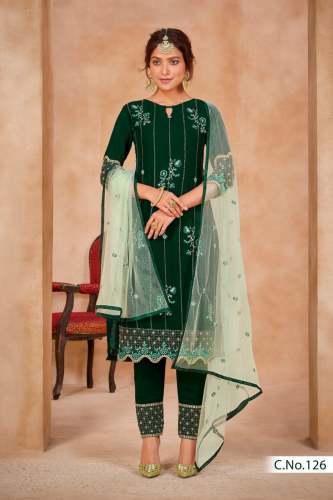 1Designer faux Georgette Suit DN CN 126