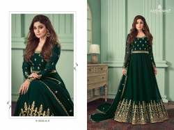 AASHIRWAD ALIZZAHEAVY FOUX GEORGETTE GOWN DN 8526