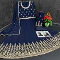 AASHIRWAD ALIZZAHEAVY FOUX GEORGETTE GOWN DN 8526 thumb 5