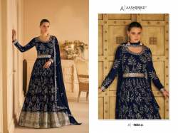 Aashirwad Creation Almora Heavy Faux Georgette Anarkali Suit DN 9658