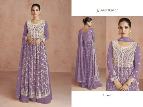 Aashirwad Creation Gulkand Inaya Salwar Kameez DN 9622 TO 9625