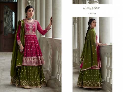Aashirwad creation Radhika DN 9428 To 9431