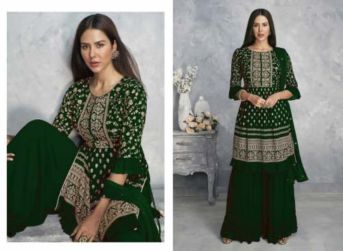 Aashirwad Satrangi Real Georgtte Suit DN 8583