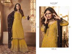 Aashirwad Sayuri Georgette Palazzo Suit DN 131