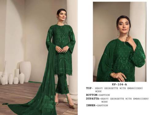 Alisha Vol-2 Designer Georgette Pakistani Suit