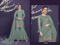Alizeh Murad Butterfly Net Salwar Suit DN 2023 thumb 2