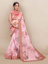 Asmine Heavy Organza Silk Saree 