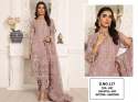 Butterfly Net With Embroider Pakistani Suit DN 117 thumb 4