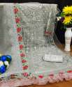 Butterfly Net With Embroider Pakistani Suit DN 126 thumb 10