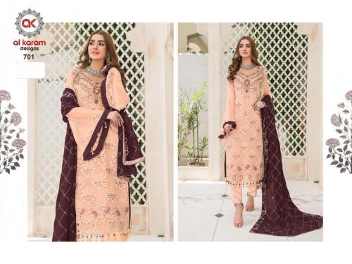 Designer Alkaram Pakistani Suit Dn 701 TO 705