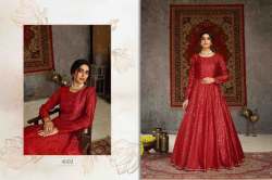 Designer Foil Printed Gown DN 4602