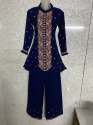 Designer Georgette Suit With Palazzo DN 115 thumb 5