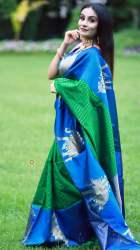 Designer Lichi Silk Saree TAM DN 153