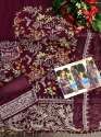 Designer Pakistani Embroidered Suit DN 7124  thumb 6