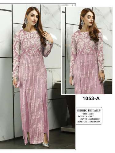 Designer Pakistani Suit DN 1053 Colors Moti Work