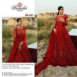 Designer Pakistani Suit R DN 481 to 483