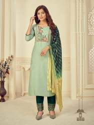 Designer suit with Embroidery Work DN 101 TO 108