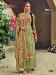 Eba Life Style Satrangi Suit DN 1207 To 1210 