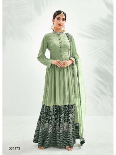 Eba Lifestyle Georgette Palazzo SUit DN 1173