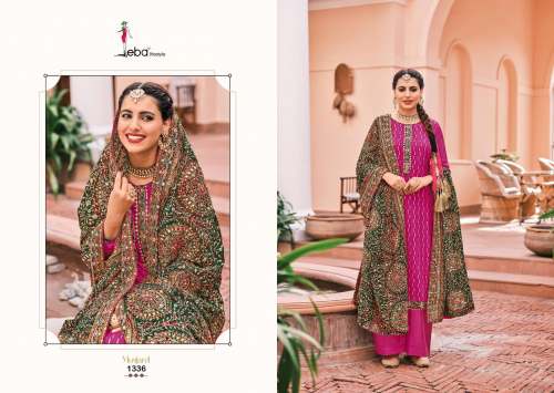 Eba Mustard Designer Salwar Suit DN 1336 To 1339