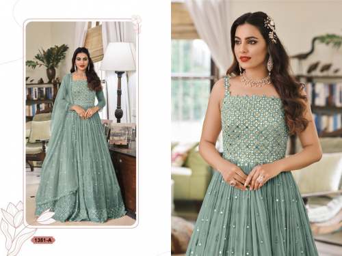 Eba Prime Rose Anarkali Gown DN 1381