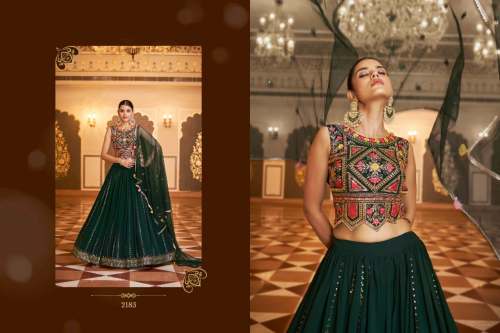 Embroidered Bridal Lehenga Choli DN 2183-2186
