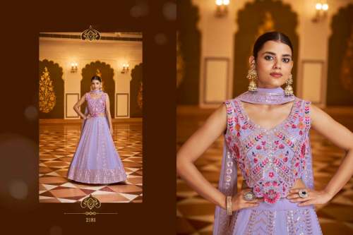 Embroidered Semi Stitched Bridal Lehenga Choli