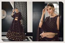 Embroidered Semi Stitched Lehenga Choli DN 2154-56