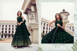 Embroidered Work Anarkali Gown DN 4811 To 4817