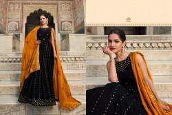 Exclusive Embroidered Semi Stitched New Long Anarkali Gown DN 4851 To 4857